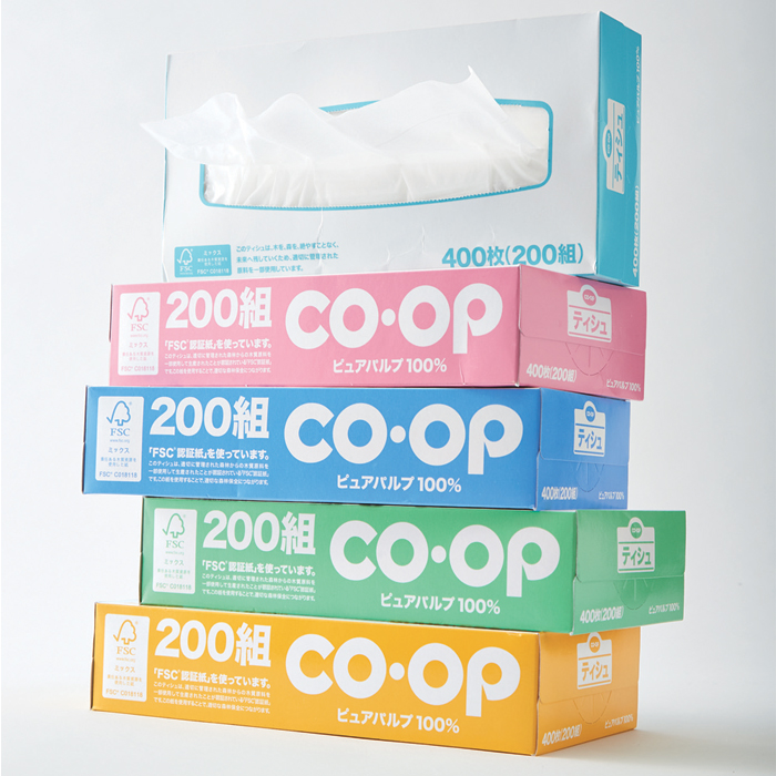 CO・OPティシュ200組×5箱